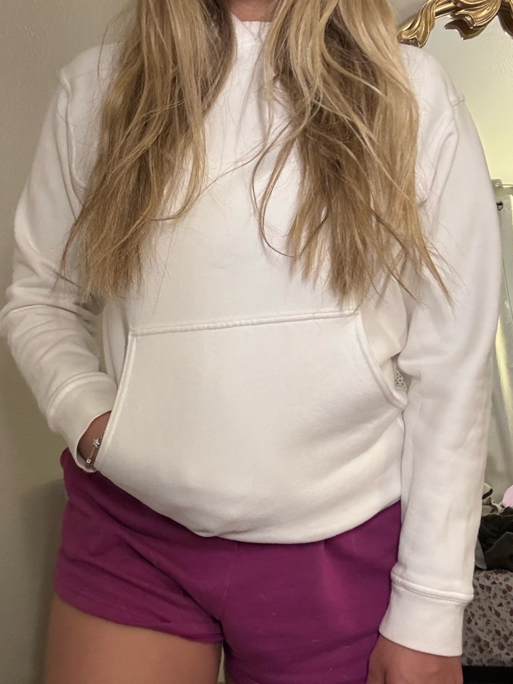 lululemon athletica White Women's Pullover Hoodie